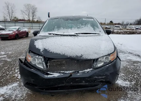 2016 Honda Odyssey Exl from USA, damaged, VIN 5FNRL5H67GB092711